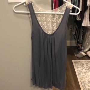 Lace Back tank Top BELLA D